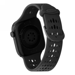 Decoded Silicone Ares O Band - silikonowy pasek do Apple Watch 40/42 mm (black)