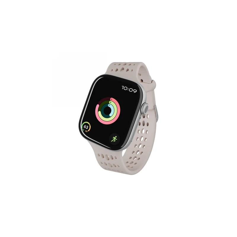 Decoded Silicone Ares O Band - silikonowy pasek do Apple Watch 40/42 mm (clay)