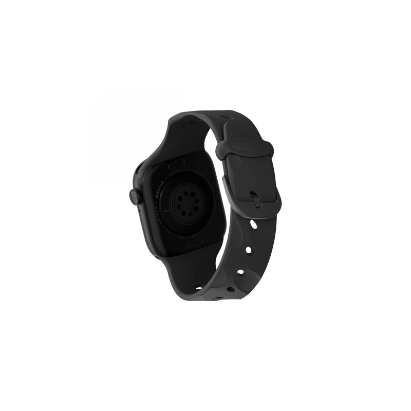 Decoded Silicone Ares Splice Band - silikonowy pasek do Apple Watch 40/42 mm (black)