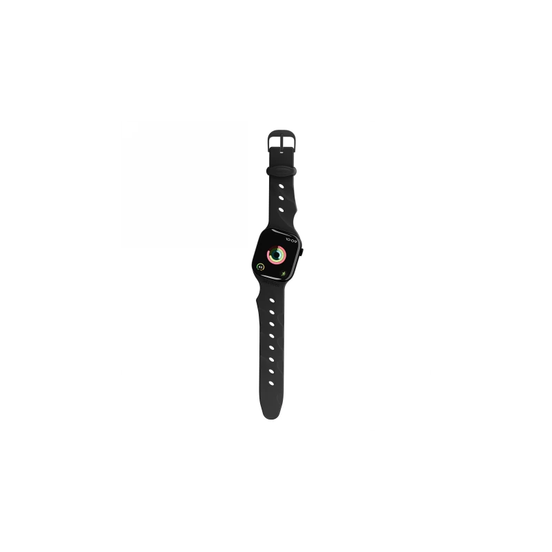 Decoded Silicone Ares Splice Band - silikonowy pasek do Apple Watch 40/42 mm (black)