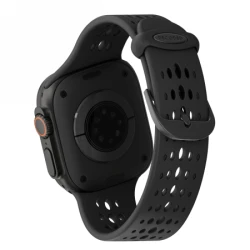 Decoded Silicone Ares O Band - silikonowy pasek do Apple Watch 44/46/49 mm (black)
