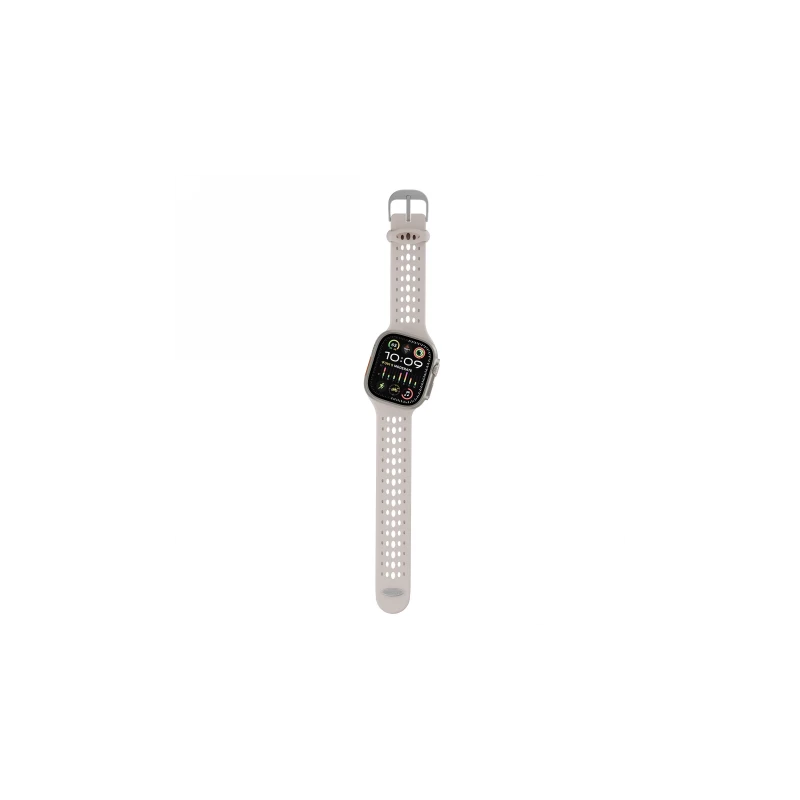 Decoded Silicone Ares O Band - silikonowy pasek do Apple Watch 44/46/49 mm (clay)