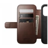 NOMAD pokrowiec case etui z klapką iPhone 17 Pro MagSafe skóra Horween (olde dublin)