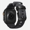 NOMAD sportowy pasek Apple Watch KFM i tytan 10/9/8/7/SE/6/5/4 49/46/45/44 (storm, black hardware)