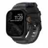 NOMAD sportowy pasek Apple Watch KFM i tytan 10/9/8/7/SE/6/5/4 49/46/45/44 (storm, black hardware)
