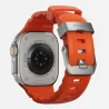 NOMAD sportowy pasek Apple Watch KFM i tytan 10/9/8/7/SE/6/5/4 49/46/45/44 (magma, natural hardware)