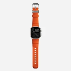 NOMAD sportowy pasek Apple Watch KFM i tytan 10/9/8/7/SE/6/5/4 49/46/45/44 (magma, natural hardware)