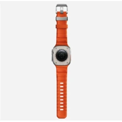 NOMAD sportowy pasek Apple Watch KFM i tytan 10/9/8/7/SE/6/5/4 49/46/45/44 (magma, natural hardware)