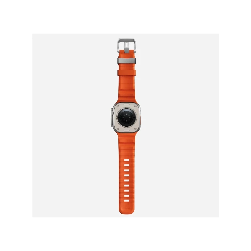 NOMAD sportowy pasek Apple Watch KFM i tytan 10/9/8/7/SE/6/5/4 49/46/45/44 (magma, natural hardware)