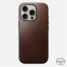 NOMAD Modern Leather Case skórzane etui ochronne MagSafe iPhone 16 Pro Max (rustic brown)