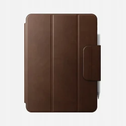 NOMAD skórzana obudowa ochronna iPad Pro 11 M4 2024 mocowaniem Apple Pencil (brown)