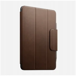 NOMAD skórzana obudowa ochronna iPad Pro 11 M4 2024 mocowaniem Apple Pencil (brown)