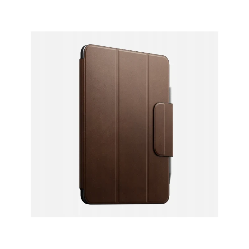 NOMAD skórzana obudowa ochronna iPad Pro 11 M4 2024 mocowaniem Apple Pencil (brown)