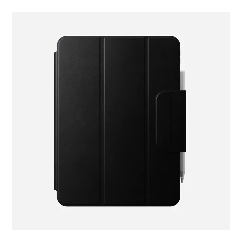 NOMAD skórzana obudowa ochronna iPad Pro 11 M4 2024 mocowaniem Apple Pencil (black)
