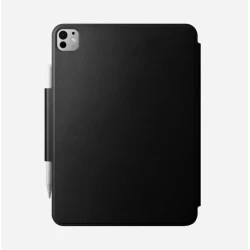NOMAD skórzana obudowa ochronna iPad Pro 11 M4 2024 mocowaniem Apple Pencil (black)