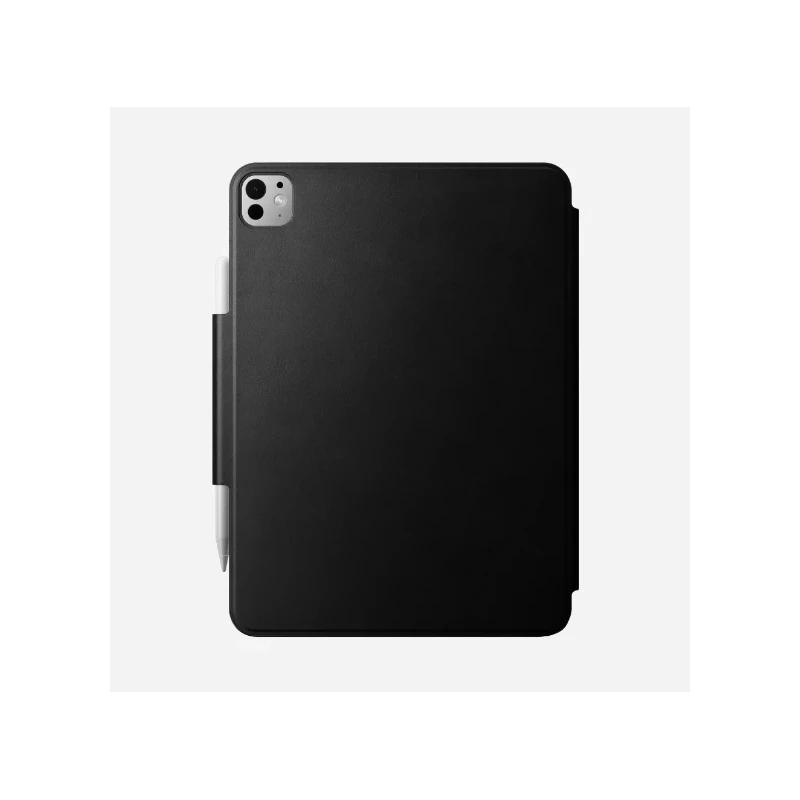 NOMAD skórzana obudowa ochronna iPad Pro 11 M4 2024 mocowaniem Apple Pencil (black)