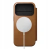 NOMAD pokrowiec case etui z klapką iPhone 17 Pro MagSafe skóra naturalna (english tan-c)