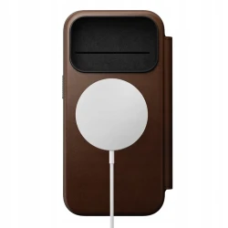 NOMAD pokrowiec case etui z klapką iPhone 17 ProMax MagSafe skóra naturalna (brown)