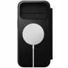 NOMAD pokrowiec case etui z klapką iPhone 17 ProMax MagSafe skóra naturalna (black)