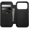 NOMAD pokrowiec case etui z klapką iPhone 17 Pro MagSafe skóra naturalna (black)