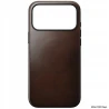 NOMAD plecki case etui iPhone 17 Pro MagSafe naturalna skóra Horween (rustic brown)