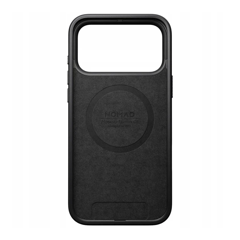 NOMAD plecki case etui iPhone 17 Pro MagSafe naturalna skóra Horween (rustic brown)