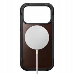NOMAD plecki case etui pancerne iPhone 17 Pro MagSafe naturalna skóra (rustic brown)