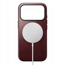 NOMAD pokrowiec case etui skórzane iPhone 17 Pro MagSafe skóra Horween (burgundy)