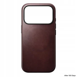 NOMAD pokrowiec case etui skórzane iPhone 17 Pro MagSafe skóra Horween (burgundy)