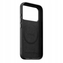 NOMAD Leather case plecki etui obudowa iPhone 17Pro MagSafe skóra naturalna (black)