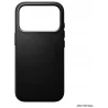 NOMAD Leather case plecki etui obudowa iPhone 17Pro MagSafe skóra naturalna (black)