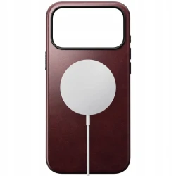 NOMAD pokrowiec case etui skórzane iPhone 17 Pro Max MagSafe skóra Horween (burgundy)