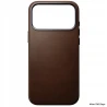 NOMAD Leather case plecki etui iPhone 17 Pro Max MagSafe skóra naturalna (brown)