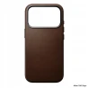 NOMAD Leather case plecki etui obudowa iPhone 17Pro MagSafe skóra naturalna (brown)