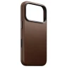 NOMAD Leather case plecki etui obudowa iPhone 17Pro MagSafe skóra naturalna (brown)
