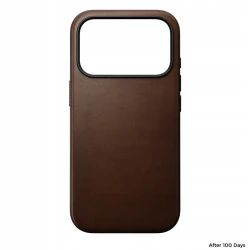NOMAD case plecki etui pokrowiec iPhone 17 Pro MagSafe skóra naturalna (brown)