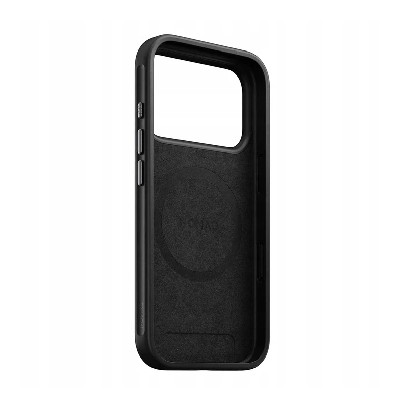 NOMAD Modern Case - etui do iPhone 17 Pro kompatybilne z MagSafe (vulcan black)