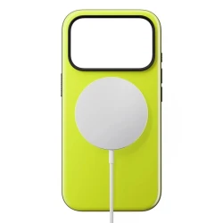 NOMAD wytrzymałe plecki case etui iPhone 17 Pro MagSafe żółte TPU+Aluminium (volt)