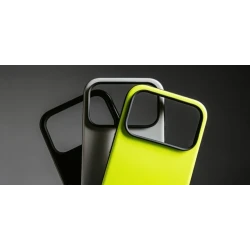 NOMAD wytrzymałe plecki case etui iPhone 17 Pro MagSafe żółte TPU+Aluminium (volt)