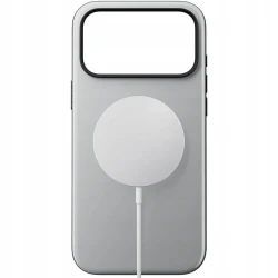 NOMAD wytrzymałe plecki case etui iPhone 17 Pro Max MagSafe szare TPU+Alu (lunar gray)