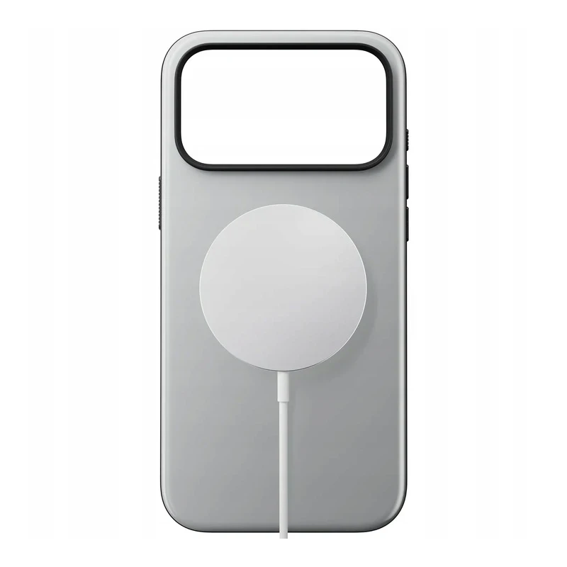 NOMAD Modern Case - etui do iPhone 17 Pro Max kompatybilne z MagSafe (lunar gray)