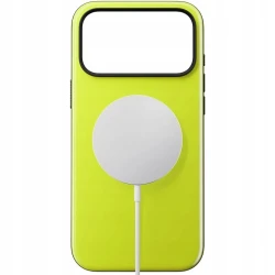 NOMAD wytrzymałe plecki case etui iPhone 17 Pro Max MagSafe żółte TPU+Alu (volt)
