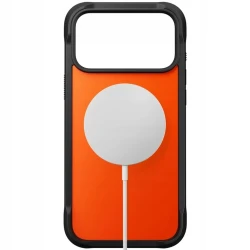 NOMAD pancerne etui plecki case iPhone 17 Pro z MagSafe ultra orange