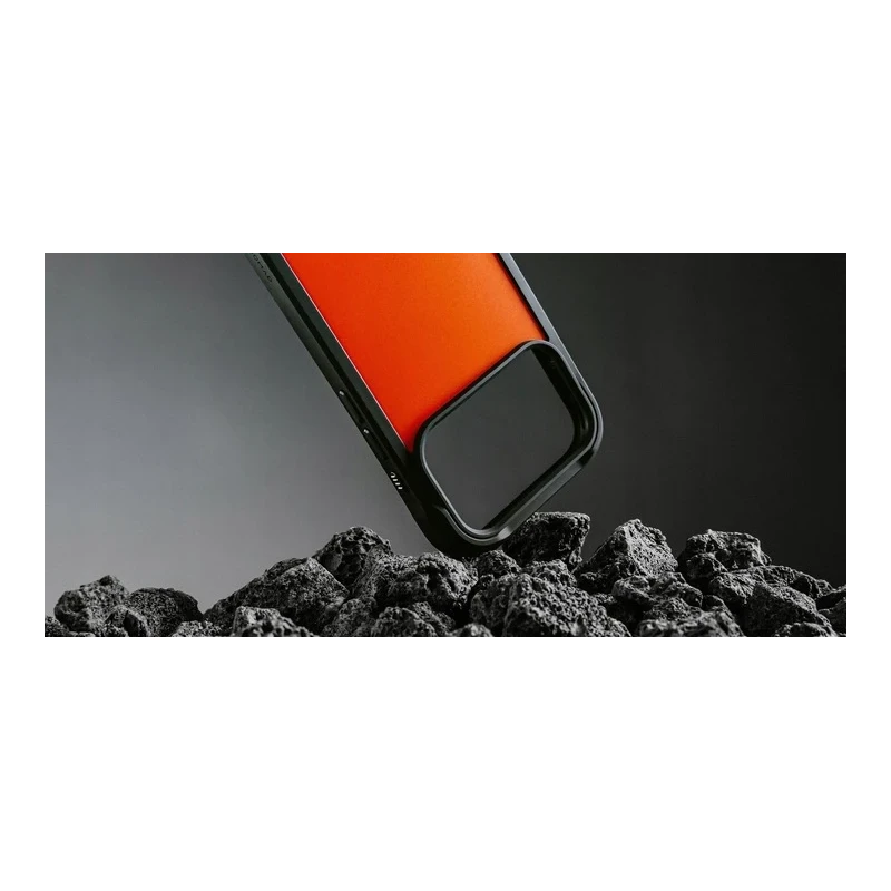 NOMAD Rugged Case - etui do iPhone 17 Pro kompatybilne z MagSafe (ultra orange)