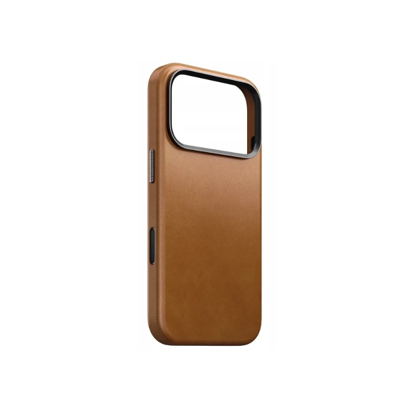 NOMAD pokrowiec case etui skórzane iPhone 17 Pro MagSafe skóra Horween (english tan-c)