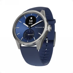 Withings Scanwatch 2 - zegarek z funkcją EKG, pomiarem pulsu i SPO2 oraz mierzeniem aktywności fizycznej i snu (42mm, blue)