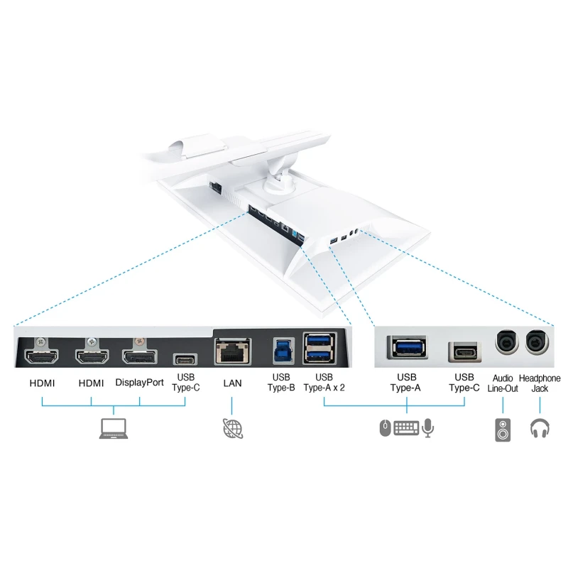 EIZO FlexScan EV3240X-BK - monitor 32", 3840 x 2160, 4K UHD, 16:9, (czarny)