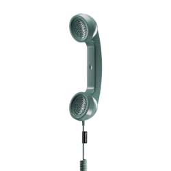 Native Union Pop Phone - słuchawka telefoniczna USB-C z funkcją odbierania i kończenia połączeń (slate green)