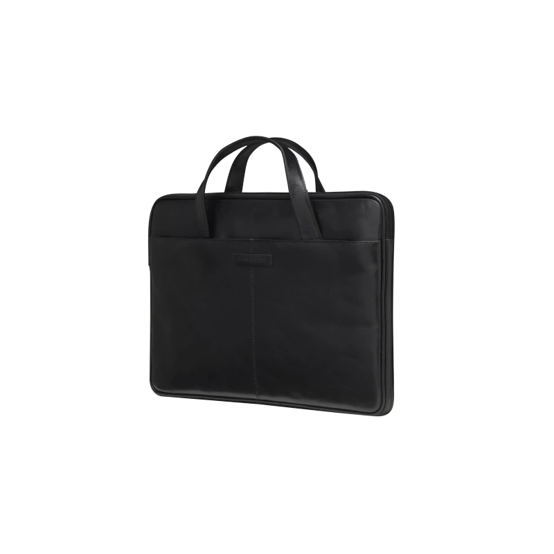 dbramante1928 Silkeborg - skórzana torba na laptop 15" (black)