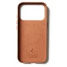 Mujjo Wallet case plecki etui skórzane portfel iPhone 17 Pro MagSafe tan